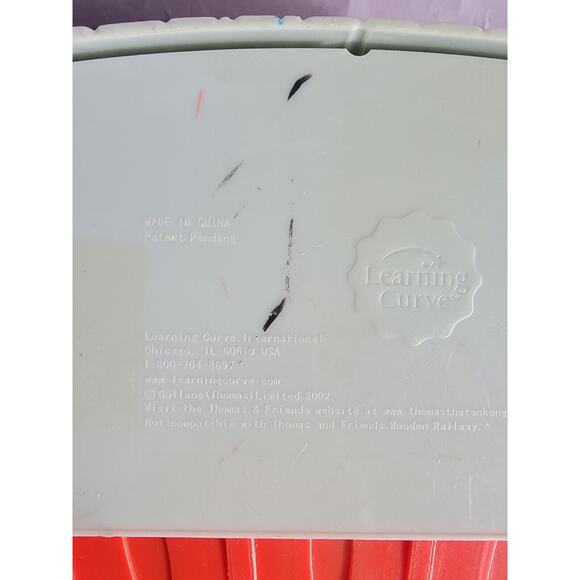 Thomas and friends Train Depot With 3 Blue Track Pieces - Picture 7 of 9